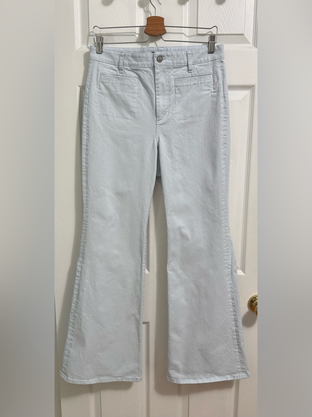 J Crew Light Blue Flared Jeans